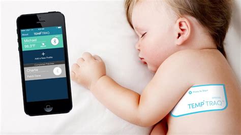 TempTraq S Wireless Patch Takes A Baby S Temperature