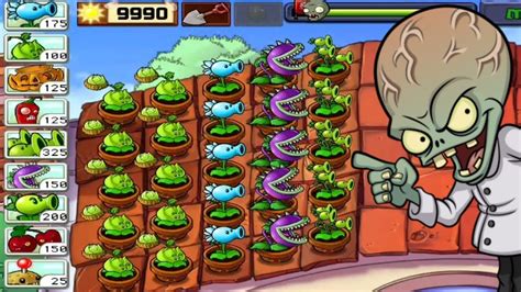 Plants Vs Zombies Roof Adventure World Level 1 Plants Vs Zombies