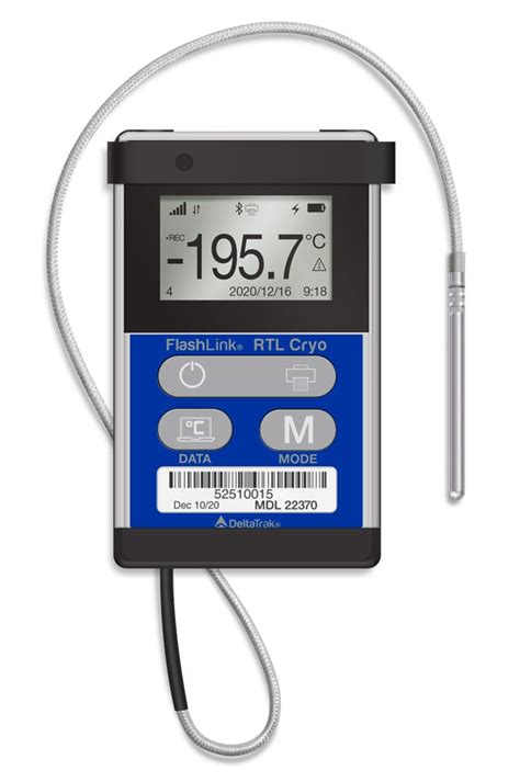 Flashlink® Rtl 3g Cryo Reusable Data Logger Model 22370 Deltatrak