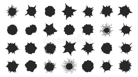 Gunshot Marks Stock Illustrations 30 Gunshot Marks Stock