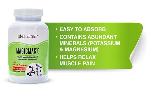 Amazon Naturalslim Magicmag C C Psulas De Citrato De Magnesio