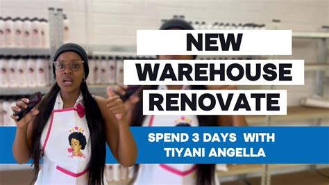 New Warehouse Renovation Spend Days With Me Tiyani Angella Youtube