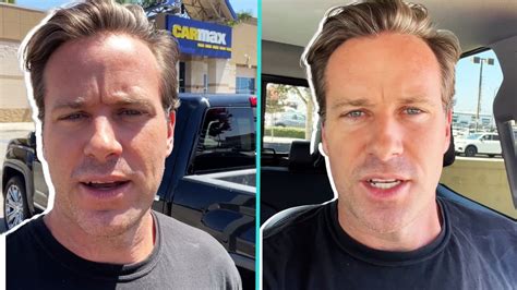 Armie Hammer Says He ‘cant Afford Gas And Is Selling Truck After