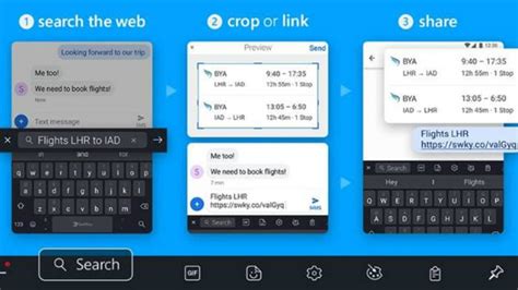 Swiftkey For Android Gets Microsoft Bing Search Bar With Easy Sharing