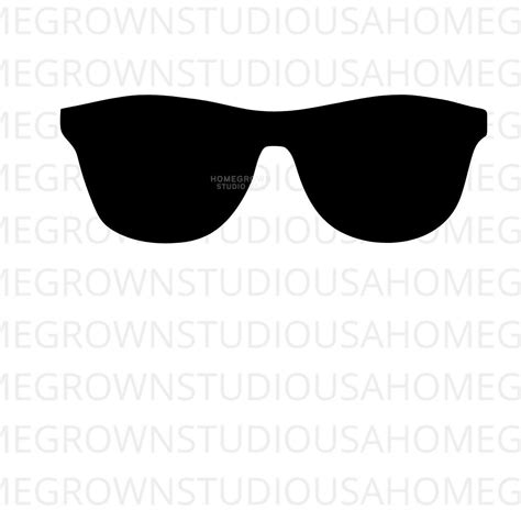 Clip Art Black Sunglasses