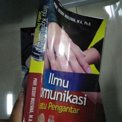 Jual Buku Ilmu Komunikasi Suatu Pengantar Prof Deddy Mulyana Shopee