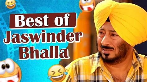 Best Of Jaswinder Bhalla Latest Punjabi Comedy Scenes Bn Sharma