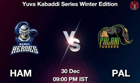 Ham Vs Pal Dream Prediction Team Live Kabaddi Dec