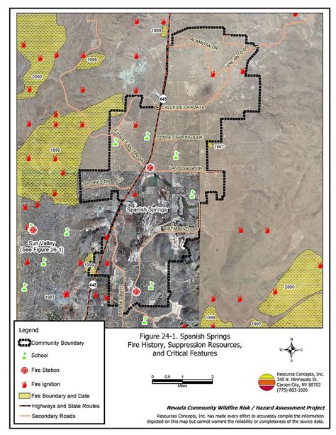 Table Of Contents Washoe County Fire Plan Nevada Community Wildfire