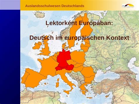 PPT Wie Lernt Man Deutsch Warum Gerade Deutsch Ausblick Grundlagen