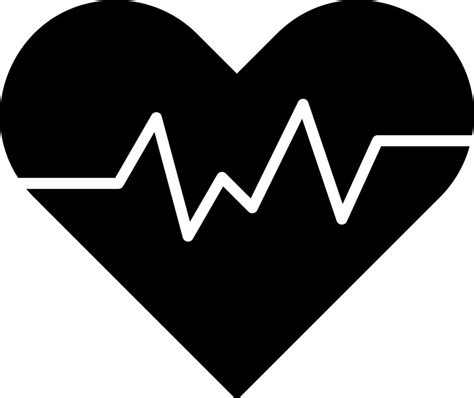 Heart Rate Svgs For Free Download