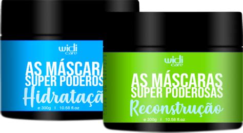 Kit Widi Care As Máscaras Super Poderosas Beleza na Web