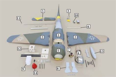 Seagull Avion Giant Focke Wulf Fw Cc Train Rentrant R Models