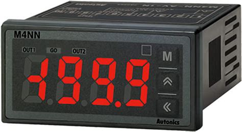 Autonics M4NN AA 1N Compact Digital Panel Meter AC Current 5 24VDC