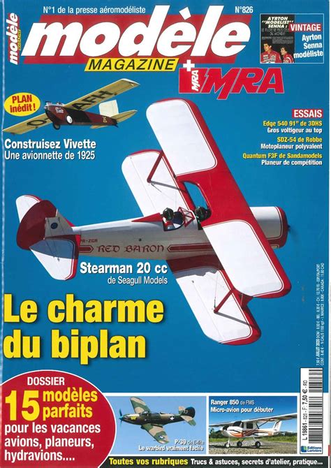 BelgianAviationNews Modelling Modèle magazine MRA Vivette modèle