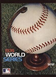 1974 World Series Program @ Oakland A's NRMT | eBay