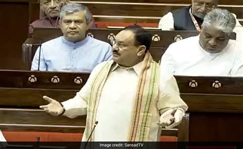 Slamming Congress Jp Nadda Says Bjp Gave India Its 1st Obc Prime Minister