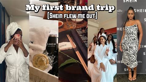 MY FIRST BRAND TRIP SHEIN FLEW ME OUT FOR THE WEEKEND YouTube