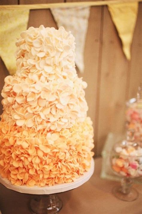 Pretty Fabulous Ombre Wedding Cakes Weddingomania Cool Wedding