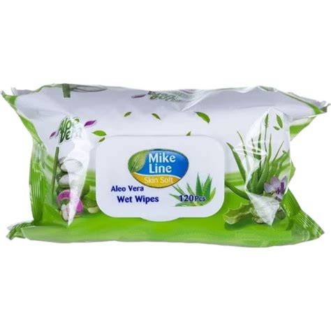 Servetele Umede Mike Line Aloe Vera Cu Capac Buc