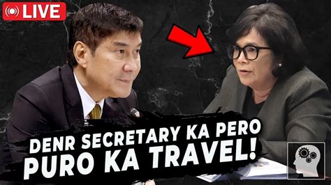 PURO KAYO TRAVEL TULFO ISINIWALAT Ang NAGASTOS Na BILYON Ng DENR