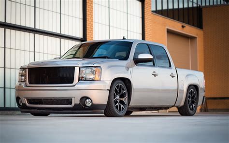 Lowered Gmc Denali Truck