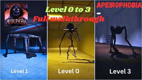 Apeirophobia Level To Full Walkthrough Roblox Solo Run Roblox