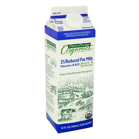 Central Market Organics 2 Reduced Fat Milk Shop Milk At H E B