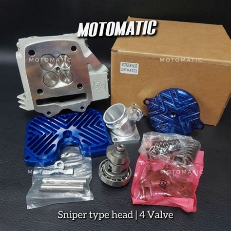 Wave Rs Xrm Carb Z Cylinder Head Valve Sniper Type V