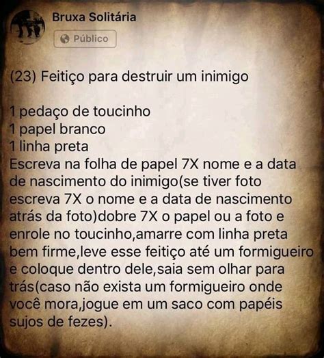 Pin de Gabriela Cristine em Magia da bruxa Feitiços e magias Oração