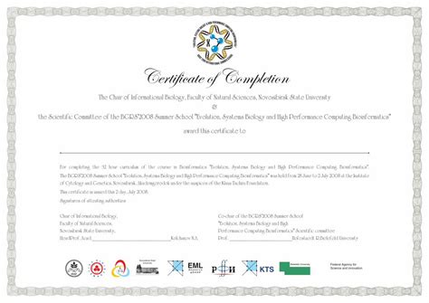 Pdf Certificate Of Completion Главная ИЦиГ · Certificate Of