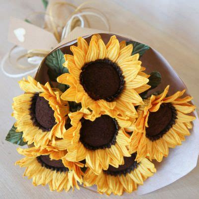 Paper Sunflower Bouquet | Paper Flowers Gift Buy Online