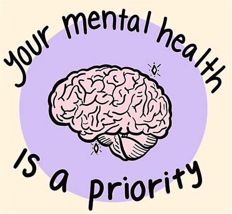 Your Mental Health Is A Priority Photographic Print By Crystaldraws