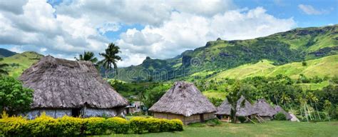 Navala Village Of Fiji Stock Image Image Of Secluded 34780629