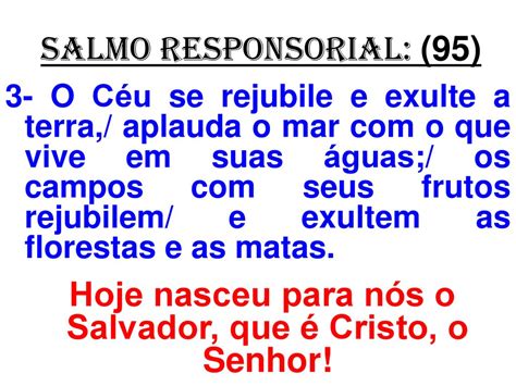 Sejam Bem Vindos Noite De Natal Isa As Salmo Ppt Carregar