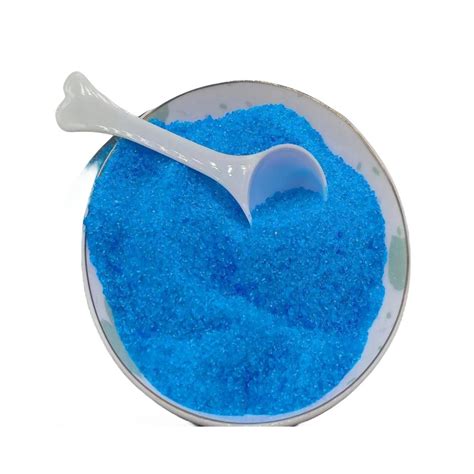 Blue Crystal Chemical CuSo4 Copper Sulfate For Feed Agricultural Grade