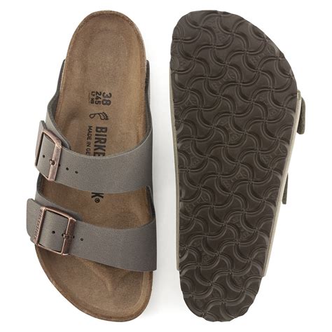 Arizona Birko Flor Birkibuc Stone Birkenstock