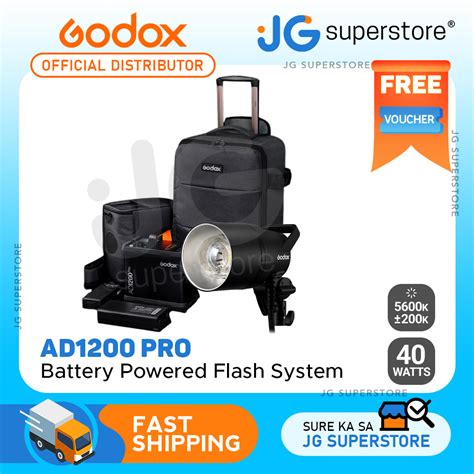 Godox AD1200Pro AD1200 Pro Battery Powered Flash System 1200Ws 2 4G TTL