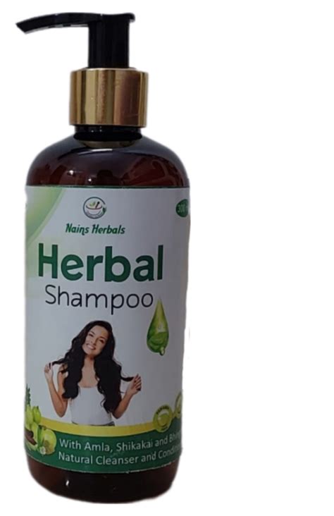 Nains Herbals Natural Herbal Shampoo With Amla Shikakai And Bhingraj