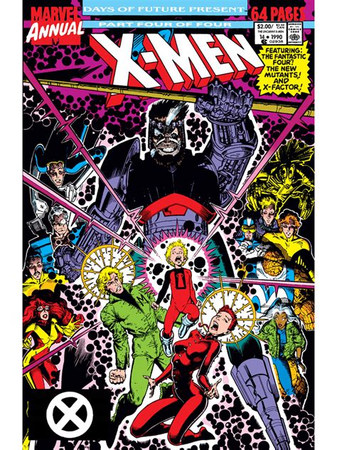 Classic X Men On Twitter X Men Annual 14 Cover Dated January 1990