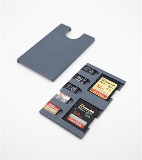 Slim Sd Microsd Card Case 3D Printed Organise And Protect Etsy Australia