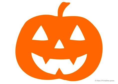 Halloween Pumpkin Template Printable - Free Printables