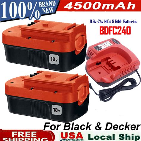 V V Rapid Charger V Ah Battery For Black Decker V Hpb