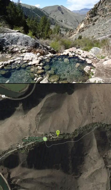 Goldbug Elk Bend Hot Springs Hike And Hot Springs Near Salmon Idaho Free Arenas