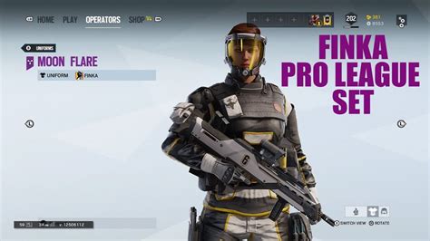 Finka Pro League Set Rainbow Six Siege YouTube