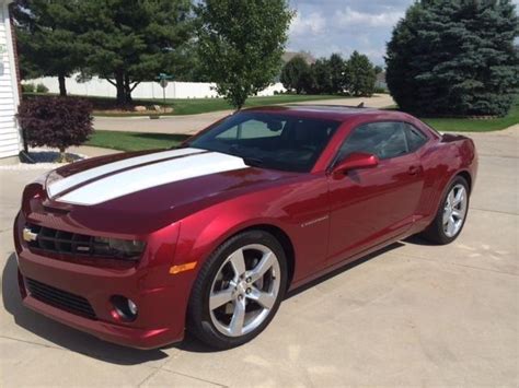 2011 Chevy Camaro 2SS Coupe Red Jewel Tintcoat Auto 7440 Mi For Sale