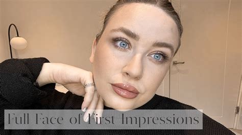 FULL FACE OF FIRST IMPRESSIONS I WAS SHOCKED Trying Out Lots Of New