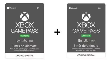 2 Meses Xbox Game Pass Ultimate 2 Códigos De 25 Dígitos Mercadolivre