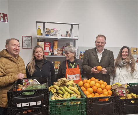 Besuch Bei Der Tafel Regensburg Peter Aumer