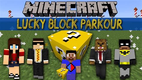 Minecraft Lucky Block Parkour With Vikkstar Jeromeasf Bodil More